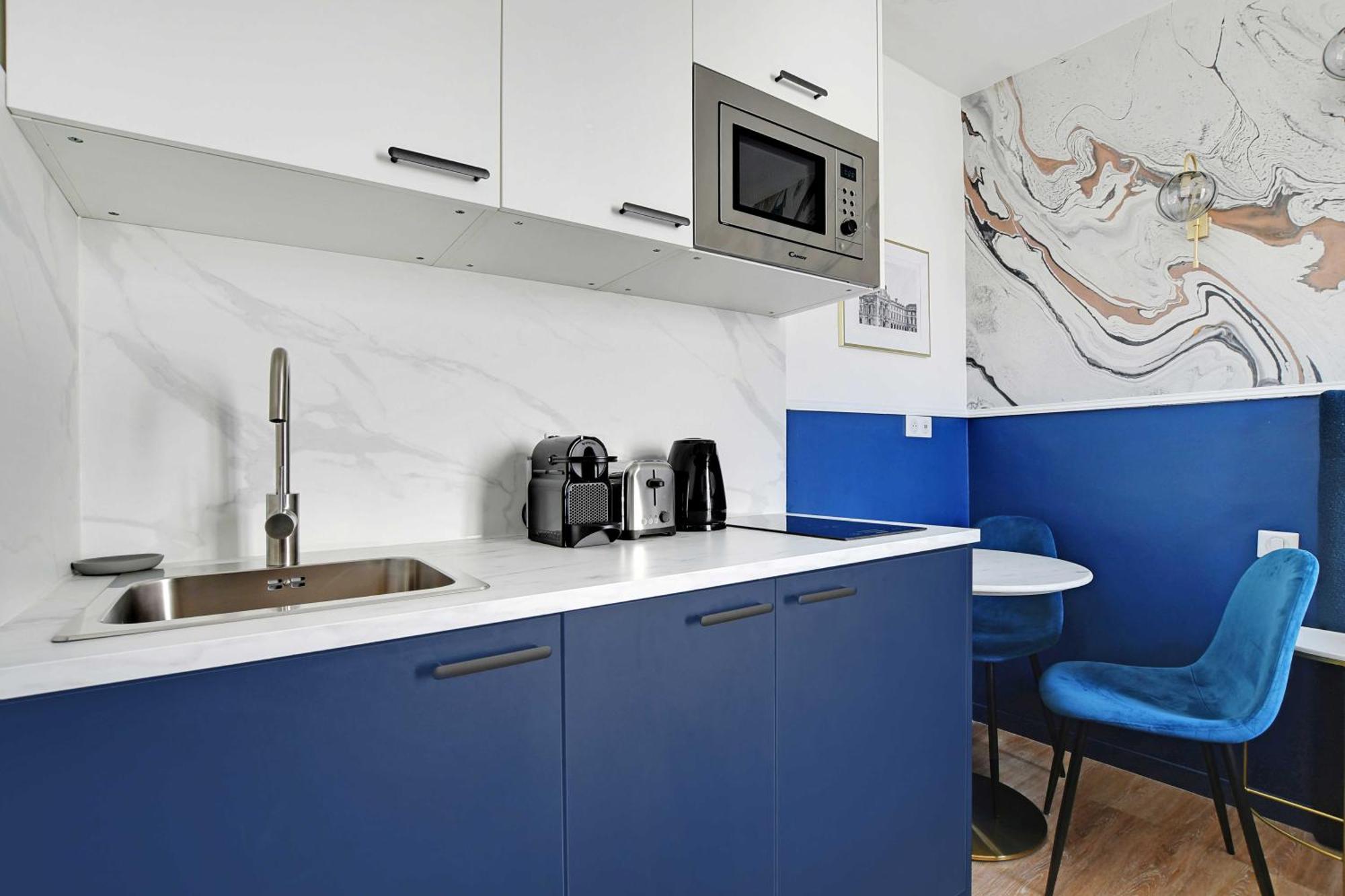 Modern Sutdio For 2 With A-C - Near Montmartre Lejlighed Paris Eksteriør billede