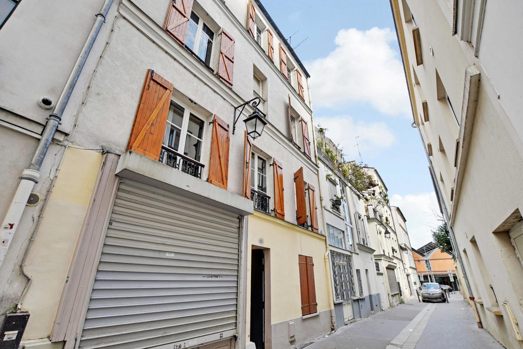 Modern Sutdio For 2 With A-C - Near Montmartre Lejlighed Paris Eksteriør billede